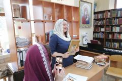 В Прощеное воскресенье в библиотеке кафедрального собора прошла встреча для прихожан