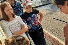 На площади собора прошел детский пленэр